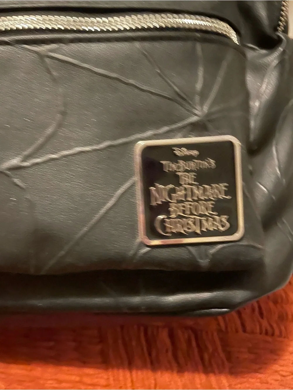 The Nightmare Before Christmas Sally & Jack Black Backpack NWT
